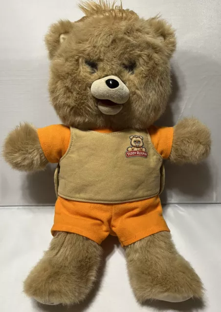 Teddy Ruxpin Animated Plush Storytelling Talking Bear Bluetooth LCD Eyes 2017