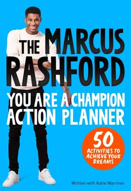 The Marcus Rashford You Are a Champion Action Planner by Marcus Rashford  NEW Bo