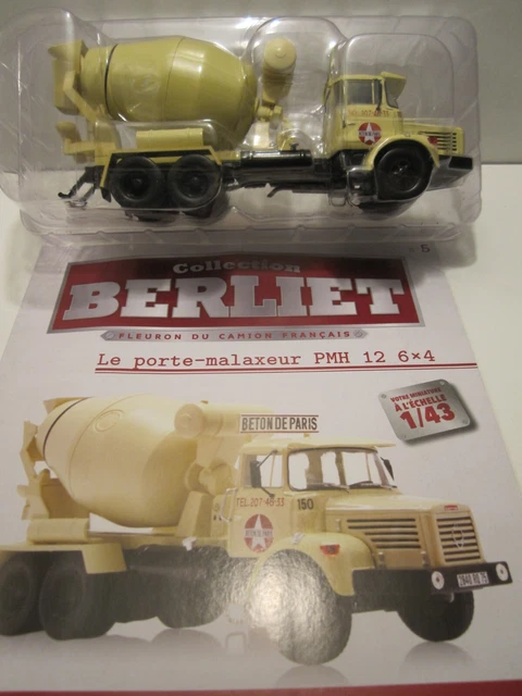 Miniature Berliet TLM 1/43 – Transport R. Ollivier, IXO Hachette, Occasion