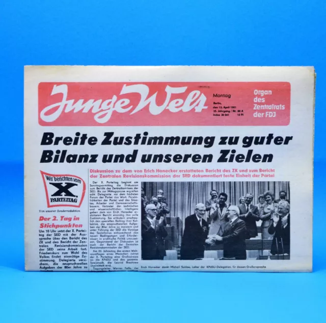 DDR JUNGE WELT August 1983 Geburtstag Hochzeit 39. 40. 41. 42. 43. 44. 45. FDJ