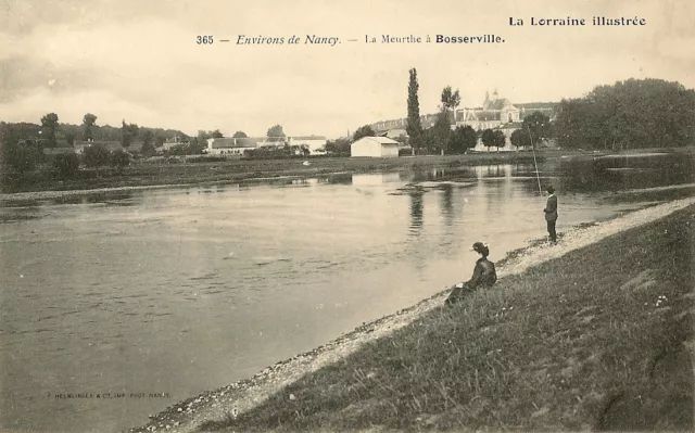 Carte Postale Environs De Nancy La Meurthe A Bosserville