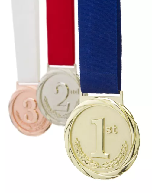 1st, 2nd, 3rd, Place- "4 Sets" of Huge 3.25" Sports Activity Olympic Style Medal