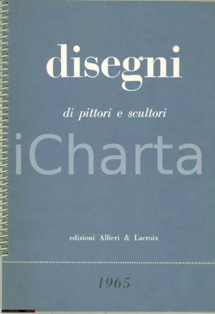 1964 ALFIERI & LACROIX Calendario d'artista 24 DISEGNI