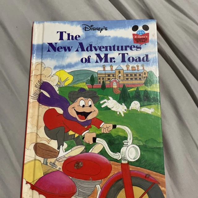 DISNEYS WONDERFUL WORLD of reading, The New Adventures Of Mr Toad Book ...