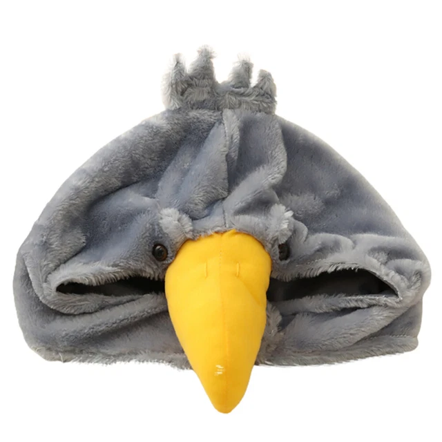 Funny Plush Hat Warm Winter Headwear Toucan Headgear Head Cap