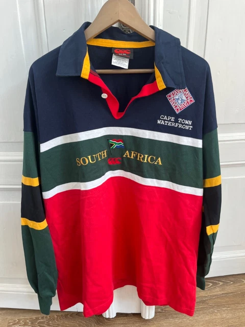 CANTERBURY SOUTH AFRICA Cape Town Waterfront Rugby Jersey Xxl £102.00 ...