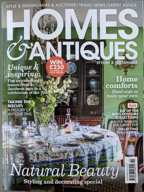 HOMES & Antiques Magazine November 11/2021 Natural Beauty