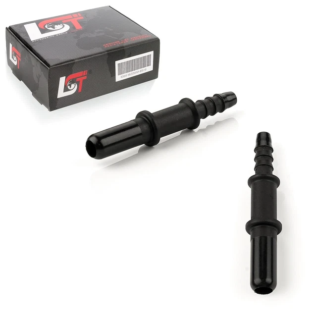 5X CHIUSURA RAPIDA Con Controparte Set Linea Del Carburante Dritto 9,89
