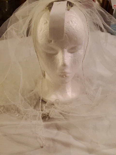 Wedding Veil Mixed Lot of 6 tulle bridal shower repair Dyi
