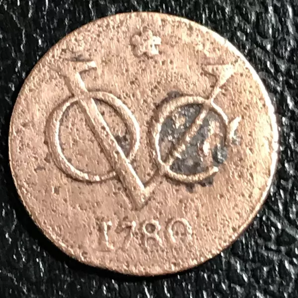 1780 Voc ***Duit*** Shipwreck Coin **B200