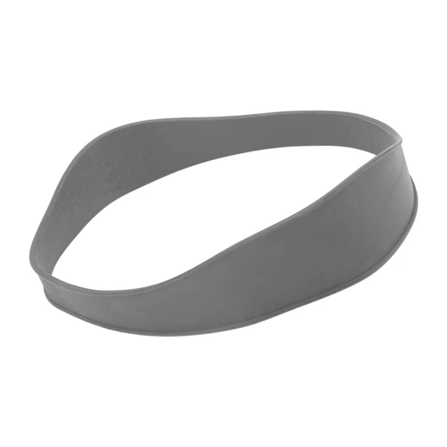 (Grey)DIY Home Curved Silicone Haircut Band Neckline Shaving Template GF