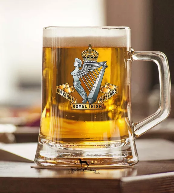 8th Kings Royal Irish Hussars - Tankard - British Army Gift Idea/Passing out ...