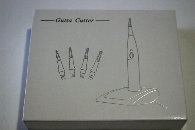 Gutta Cutter  With 4 Tips For Dental Gum And Charging Station