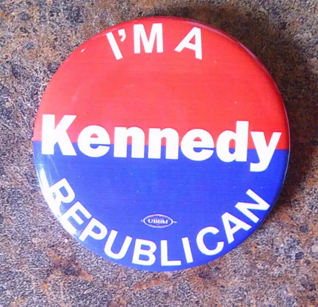 2024 DEMOCRAT ROBERT KENNEDY JR President I'M A KENNEDY REPUBLICAN logo