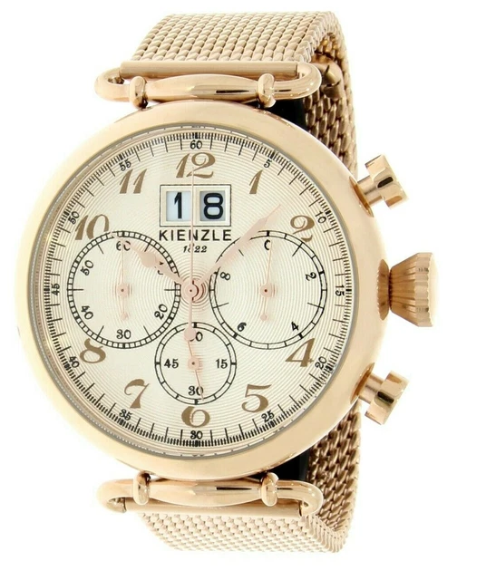KIENZLE 1822 RETRO Herren Armbanduhr Chronograph 5 BAR Datum Limited Edition EUR 279 00 PicClick DE