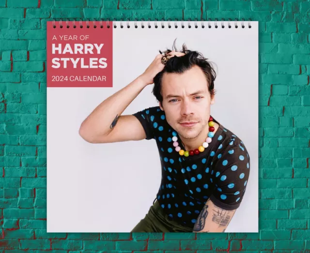 HARRY STYLES CALENDAR 2024, Celebrity Calendar, Harry Styles 2024 Wall
