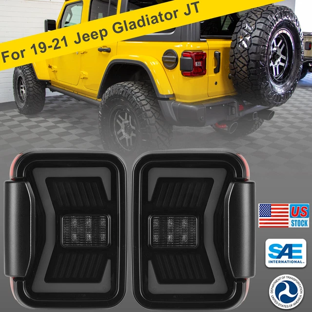 TAIL LIGHTS FOR 20192022 Jeep Gladiator JT Sequential Turn Signal LED