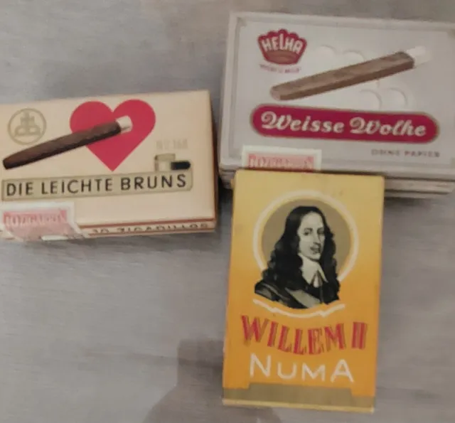 Cajas De Puros Y Cigarros