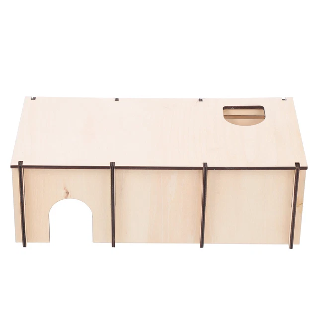 1Pc Hamster Hideout Hamster Hideout Käfig Holz Hideout