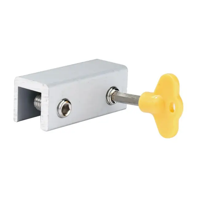 FE# 3Pcs Door Window Lock Restrictor Adjustable Garage Frame Lock for Kids Pets