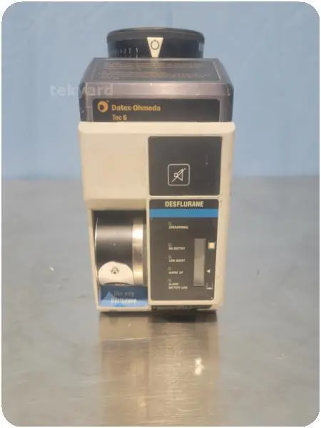 Datex Ohmeda Tec 6 Desflurane Anesthesia Vaporizer @ (327869)