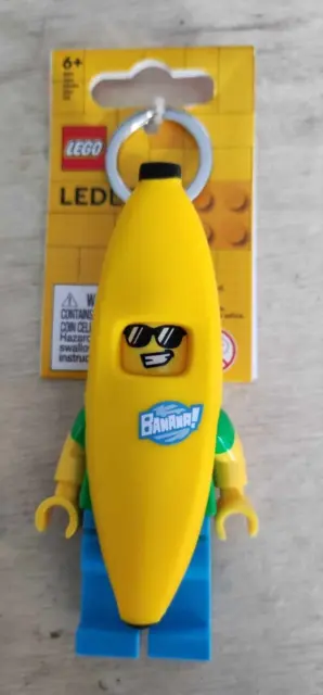 Portachiavi banana con torcia - Lego LGL-KE118