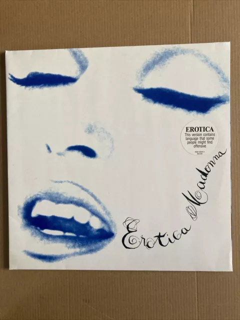 Madonna – Erotica - Original Vinyl Double LP  (Offensive Version) 1992 Vinyls NM