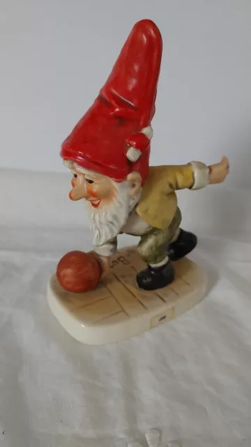 Vintage 1970's Goebel JIM THE BOWLER Co-Boy Gnome 1752617 West Germany