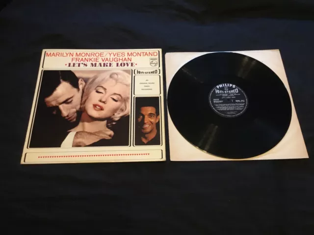 Marilyn Monroe-Let’s Make Love 1960 Philips 1st Press Stereo LP UK Press