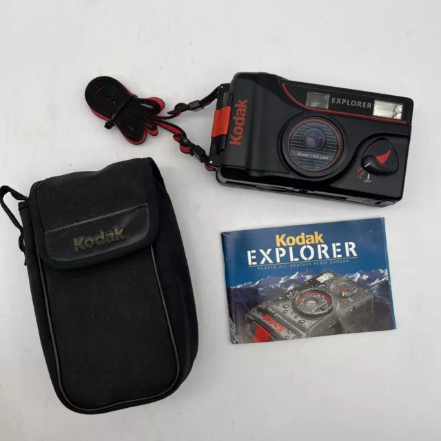 Kodak Explorer 35 mm Film Camera Class 7 All Weather Motordrive Shock Resistant