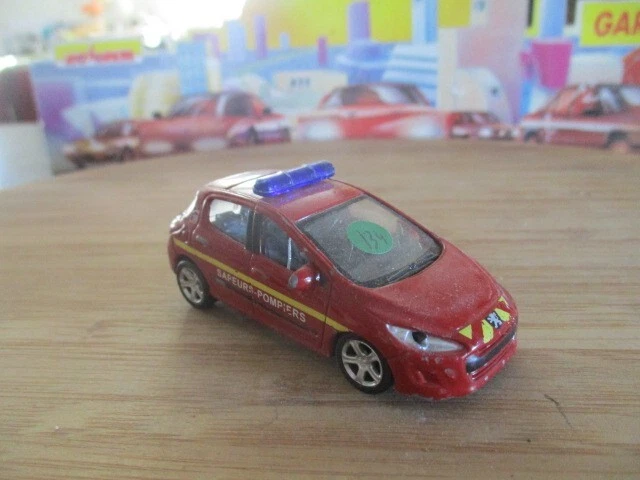 Voiture Miniature Norev 1/60 - Peugeot 308 Gris Mk1 (2009), Modèle Métal, Neuve En Boîte