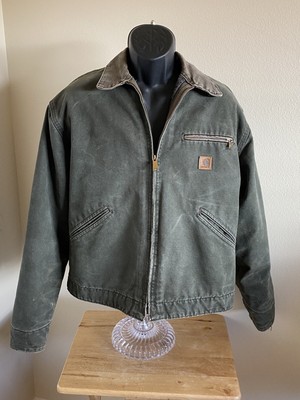 carhartt moss green jacket