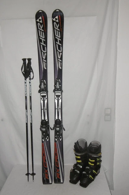 Fischer " Rx Cross " Top Ski Allround Carver 160 Cm + Skischuhe Gr:42 Im Set.