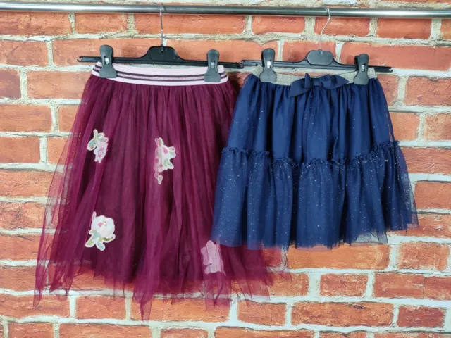 Girls Bundle Age 9-10 Years M&S H&M Skirt Set Tut Rara Party Sparkle Kids 140Cm
