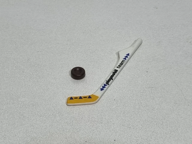 PLAYMOBIL 3869 PIEZA Palo Equipo Hockey Pastilla Pista Hielo