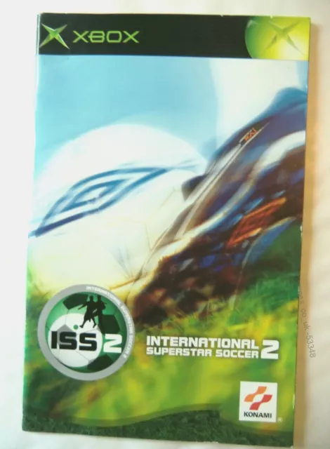 53348 Instruction Booklet - International Superstar Soccer 2 - Microsoft Xbox ()