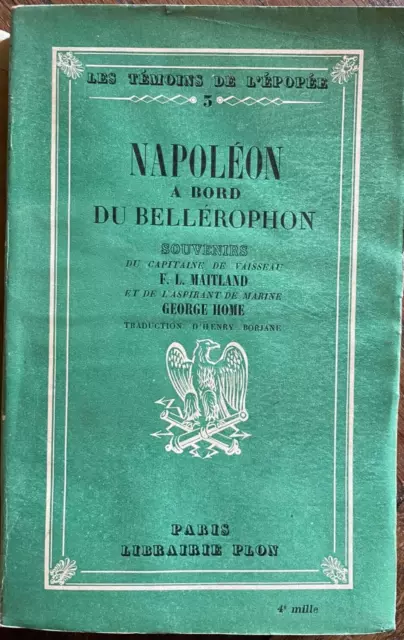 1st Empire - NAPOLON aboard the BELLEROPHON souvenirs