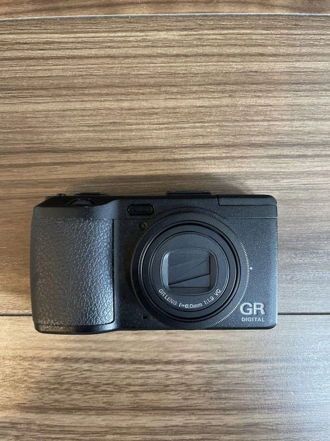 RICOH GR DIGITAL IV 10.4MP Digital Camera Black Body used from japan