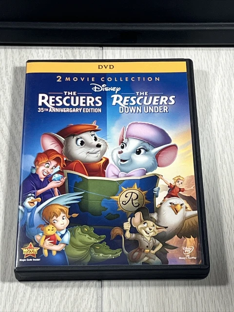 Empty The Rescues THE RESCUERS (THE Rescuers / The Rescuers Down Under) (35th Anniversary ...