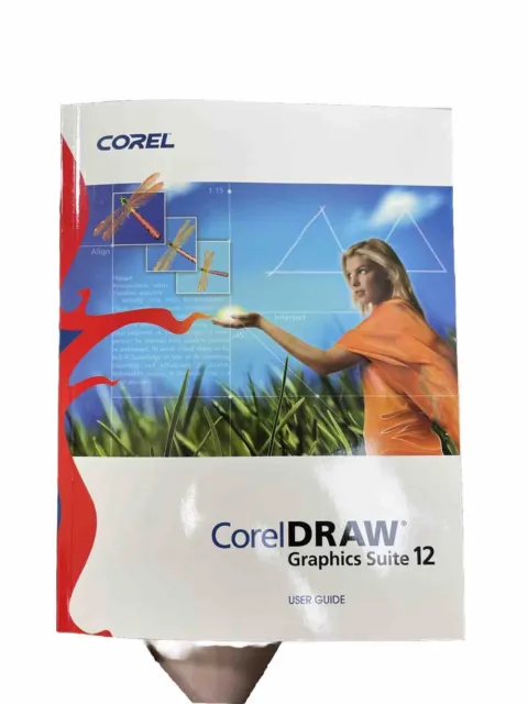 CorelDRAW Graphics Suite 12 - manual del usuario - inglés - ¡Solo guía del usuario!
