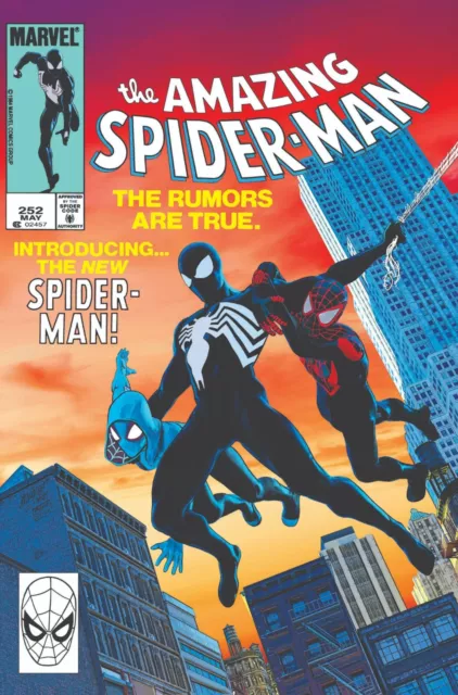 AMAZING SPIDER-MAN #252 FACSIMILE EDITION Mike Mayhew Studio Variant A Trade Raw