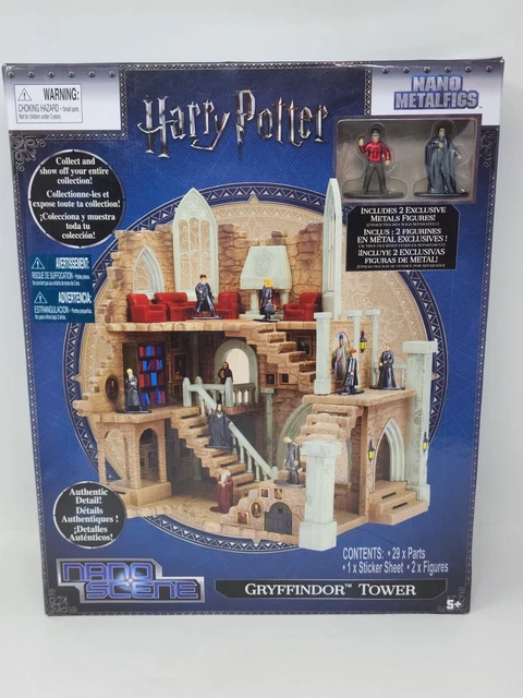 Harry Potter Nano Scene Metalfigs Gryffindor Tower Includes 2 Figures Play Set Harry Potter Nano Scene Metalfigs Gryffindor Tower Includes 2 Figures Play Set