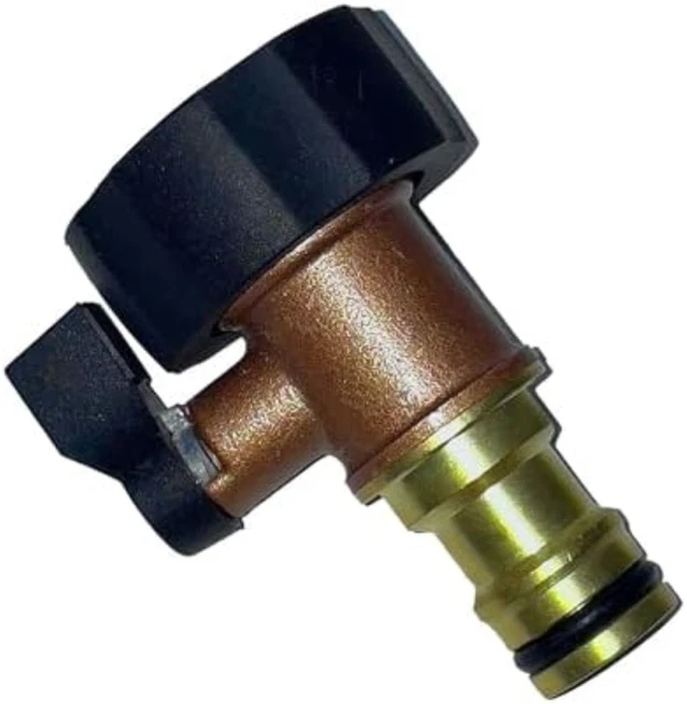 Distributore A 2 Vie, Snowtain 2 Via Y Distributore Raccordo Per Rubinetto Giardino, Sdoppiatore Tubo Irrigazione Ottone Per Due Tubi Di Ingresso Per Il Collegamento - Foto 3