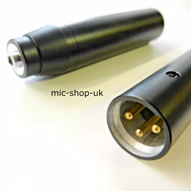 fantôme Adaptateur pour Sennheiser Jack 3.5 mm revers Lavallière MICROPHONES