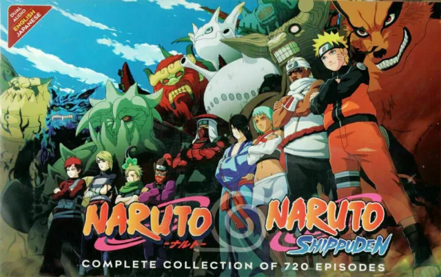 ENGLISH DUB DVD Anime Naruto + Shippuden + 11Movies + Boruto COMPLETE  COLLECTION