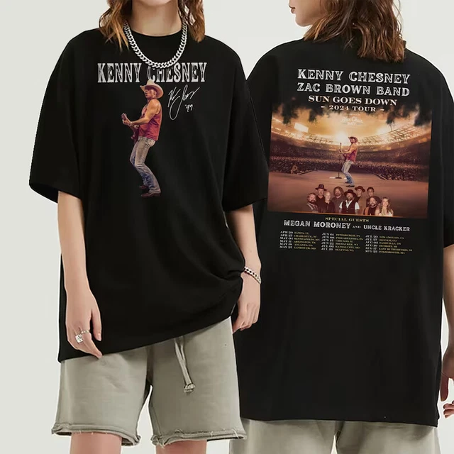 KENNY CHESNEY SUN goes down 2025 tour Gift Family Unisex All Size Shirt