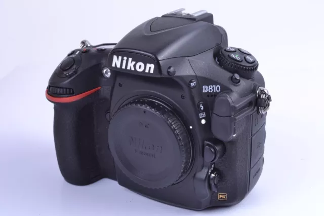 Nikon D810 36.3MP FX Digital Camera Body w/ Grip  Shutter Count-18,000 #T49482