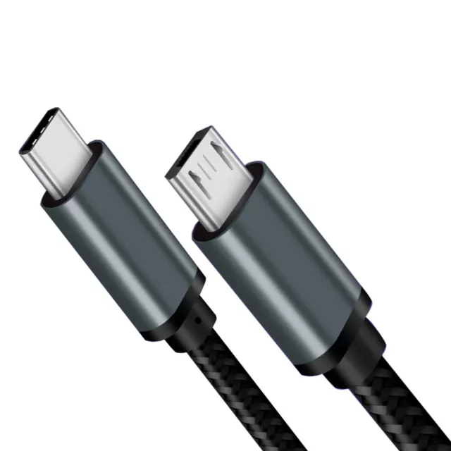 USB Type C To Micro USB Cable 1m USB-C USB C to Micro USB OTG Sync Data Charging 2