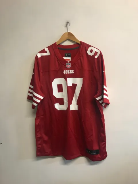 San Francisco 49ers Jersey Men's Nike NFL Home Jersey - L - Bosa 97 - NWD