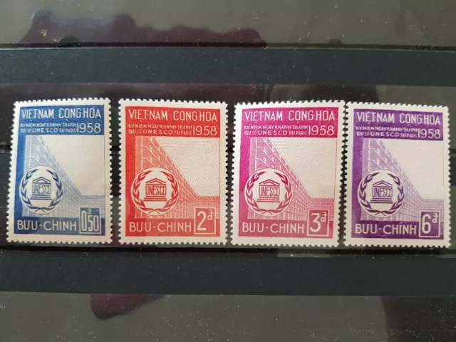 Briefmarken vietnam Süd, 1958, postfrisch.